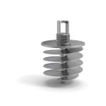 Connect Absorber Anchor 40.5*37MM Of Zinc Alloy Material With Adjustable Wire