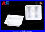 White Color Plastic Tray To Hold 2× 2ml Vial For Semaglutide Packaging MOQ
