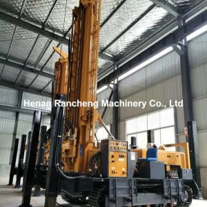 Wholesale 800m Depth Crawler Pneumatic Water Well Drilling Rig With Air Compressor Or Mud Pump from china suppliers