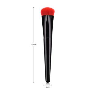 Wholesale 1pcs Red Heart Shape Single Brushes Rubber Paint Handle synthetic fiber from china suppliers