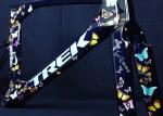 Outdoor Bicycle Frame Decals Excellent Resistance To Low Temperature
