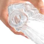 350ml 500ml 750ml Sailboat Shaped Glass Bottle with Cap Hot Stamped Smooth