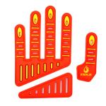 Precision Stitched TPR Patch Breathable Impact Protection Sew On Style