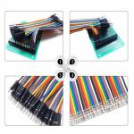1550pcs Du-pont 2.54mm Connectors Assortment With Crimping Tool Crimper Plier