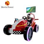9D Kids Car Racing Game VR Driving Simulator For Amusement Park