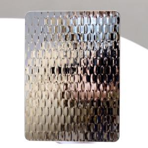 Wholesale 2D 3D Pattern Stainless Steel Plates 0.3mm 0.5mm Thick Water Ripple 304 from china suppliers
