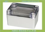 95*65*55mm IP66 High Protection Electrical Waterproof Enclosure With Clear Lid