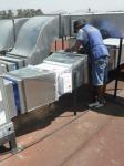 PHT UVC with Germicidal Lamps as air sterlizer for Rooftop units ducts or AHU