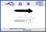 Plain Driving Railroad Spikes Screws For Fasten Sole Plates To Wooden Sleepers