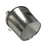 12L Metal Wine Bucket 4 Color Galvanized Ice Bucket With Handle