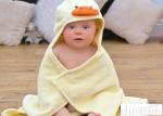 Cute Duck Bath Towel , Kids Baby Bath Towel With Hood Various Colors