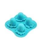 4 Pieces Silicone Ice Trays Octopus Shape Mould DIY Stackable Cocktail Mold