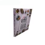 Food Recipe Cookbook Paper Printing Services Customized Size OEM Service