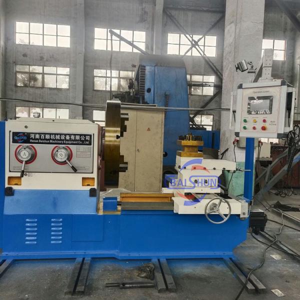 Economic Conventional Horizontal Facing Lathe For Machining Flange , Tyre Mold ,