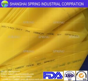 Wholesale Yellow color 110 monofilament polyester silk screen printing mesh wholesale from china suppliers