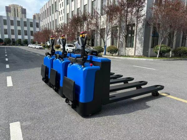 760 mm Fork Width Electric Pallet Staker Walkie Jack 3000 KGS for Customized