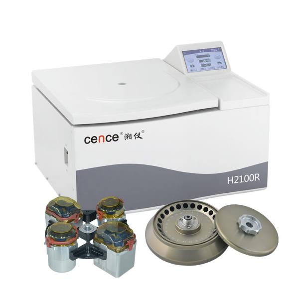 High Speed Refrigerated Centrifuge Machine H2100R Table Top Large Capacity