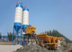 25m3 / H Small Skip Hzs25 Concrete Batch Plant Hoist Ready Mix High Weighing