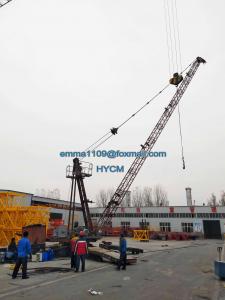 China Customized QD2025 Derrick Tower Crane On Top Building 75-150M Height on sale