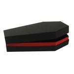 Mini Halloween cardboard coffin-shaped premium packaging gift shipping snack box