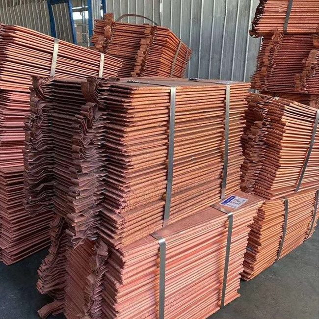 99.99% Pure Electrolyte Copper Cathode C12000 C18150 C11000 Copper Sheet Plate