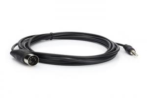 China DIN Extension Cable / DIN Power Cable 1.5 M Length For Midi Audio Equipment on sale
