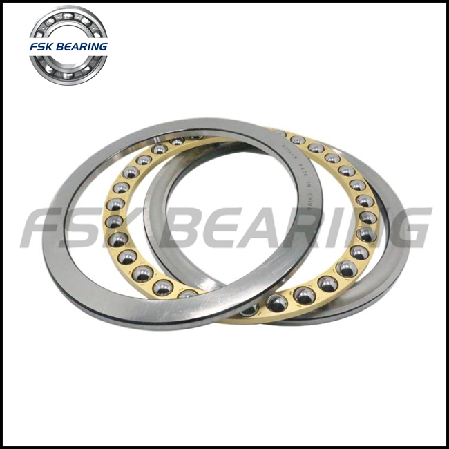 8306 Single Direction Thrust Bearing 30*60*21mm Axial Load