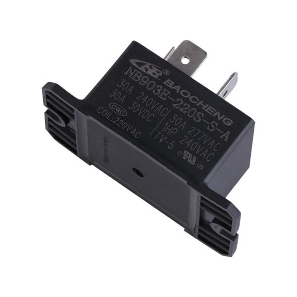 SPST 30A Power Relay Flux Tight Sealed Type Flange QT250 NB903E-220S-S-A For