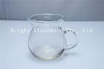 glass teapot with handle/ glass wine decanter for wholesale