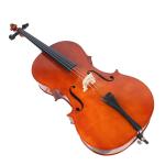 Spruce Plywood Handmade Flame Chinese Cello The use of large and medium violins,