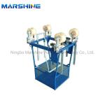 Fireproof Overhead Lines Inspection Trolley Cart For Two Bundles Conductor