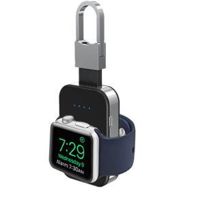 Wholesale Keychain watch charging treasure Portable watch wireless charger for Apple Watch 1/2/3/4 generation from china suppliers