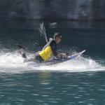 Wave Surfing With Bodyboard And Foot Straps CE Certification