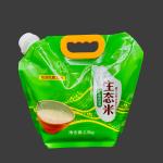 2.5 L Heavy Duty Wide Mouth Custom Liquid Spout Bags With Handle For Packaging