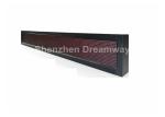 Single Red LED Scrolling Message Display 5V 40A , single line P 10 LED Message