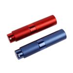 0.2OZ 6ml Flat Shoulder Perfume Atomizers Round Aluminum Perfume Spray Bottle