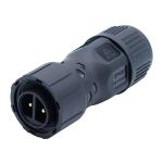 M16 Screw Type IP68 Male And Female Waterproof Plug Connectors for Outdoor LED
