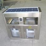 Dual Compartment 40L 10.5gal Medical Waste Bin