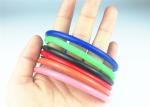 Custom Color Rubber Seal Rings NBR Silicone FKM Material AS-568A Standard