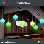 Remote Control Outdoor LED Cube Light Pendant Light For Events & Parties