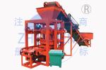 QT4-15 Concrete Hollow Block Making Machine, 380v Cement Block Manufacturing