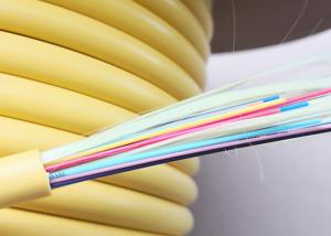 Wholesale Flexible Tight Buffer Fiber Optic Distribution Cable Multimode Indoor Orange Color from china suppliers