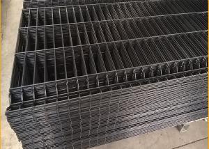 China Black Powder coated High Security 3d Fencing Panel Prices on sale