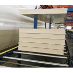 Flexible Polyurethane Composite Panels White Sandwich Plates For Cold Warehouse