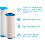 High Filtration Accuracy and Temperature Industrial Cartridge Filters