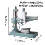 Automatic Feed Drilling Machine Z3050x16 Mechanical Speed Change Radial Drilling