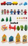 Mini Wooden 88pcs City Road Builder Wooden Board Game