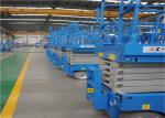 AC Power One Man Scissor Lift Easy Troubleshooting High Safety Free Spare Parts