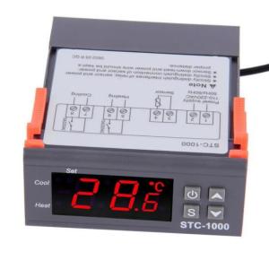 Wholesale AC90~250V 10A Digital Thermostat Temperature Controller Thermocouple 0.1C accuracy -50~110 Celsius Degree with Sensor from china suppliers