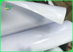 Moisture Waterproof 200gsm 250gsm 300gsm Cardboard Paper Roll / One Side Glossy